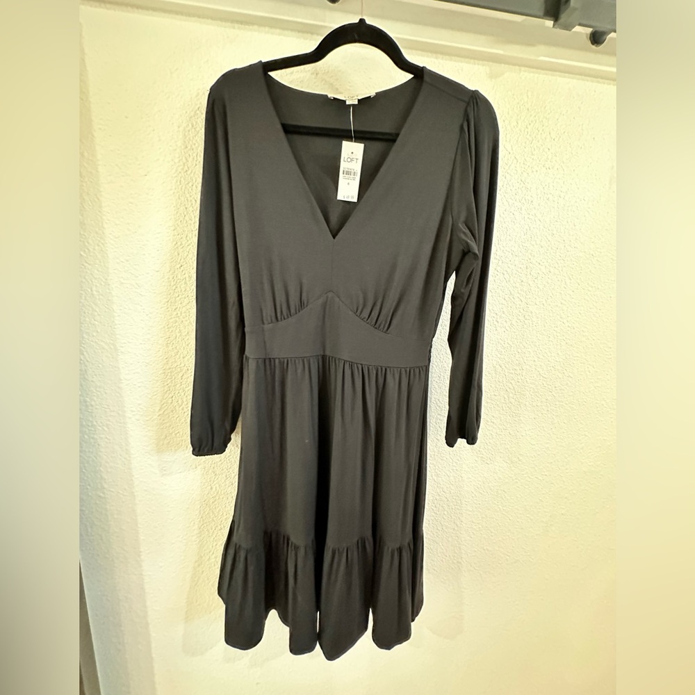 LOFT Black Dress